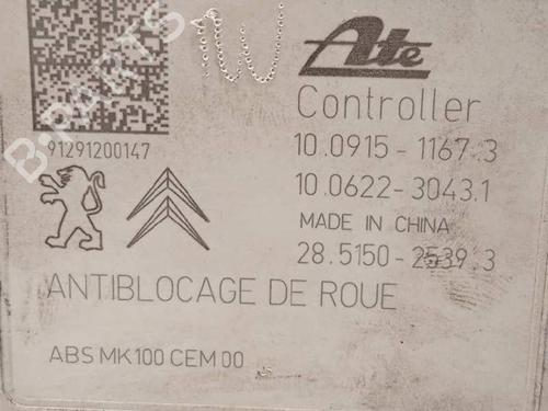 ABS pump CITROËN C3 II (SC_) 1.4 HDi 70 (SC8HZC, SC8HR0, SC8HP4) | BP15279383M43 