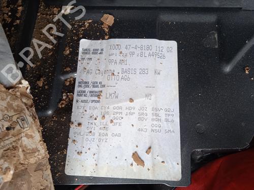 Xenon ballast PORSCHE CAYENNE (9PA) S 4.8 | BP27675527C53 