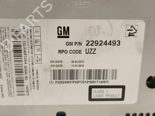 Radio OPEL ASTRA J (P10) | BP28214356E6