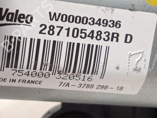 Rear wiper motor DACIA SANDERO II 1.0 SCe 75 (B8JC, B8JD, B8NC) | BP19522966M102 