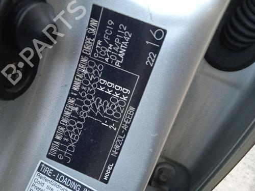 Left front window switch TOYOTA PRIUS Liftback (_W2_) 1.5 Hybrid (NHW20_, NHW20R) | BP22902699I27 
