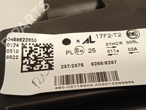 Right headlight FIAT DUCATO Van (250_) 180 Multijet 2,3 D | BP26208409C29 