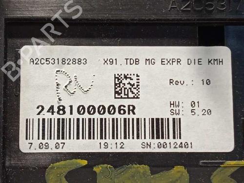 Instrument cluster RENAULT LAGUNA III (BT0/1) 2.0 dCi (BT01, BT08, BT09, BT0E, BT0K, BT12, BT1C, BT1D,... | BP7979760C47 