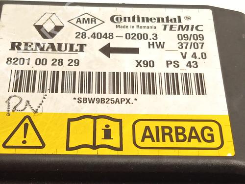 ECU airbags DACIA SANDERO 1.4 (BS0C, BS0A, BS0G, BS1F, BS0E) | BP20655603M53 - Image 4