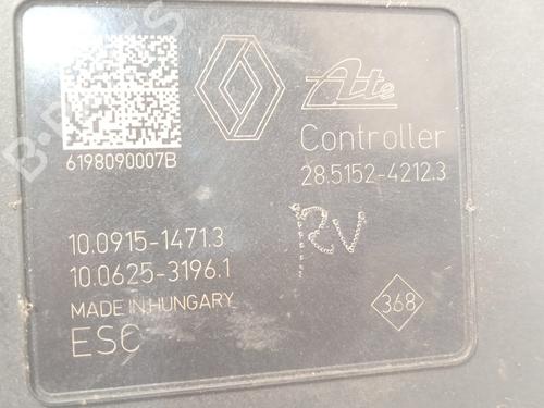 ABS pump DACIA DOKKER MPV (KE_) 1.5 Blue dCi 95 (KEJL) | BP28974454M43