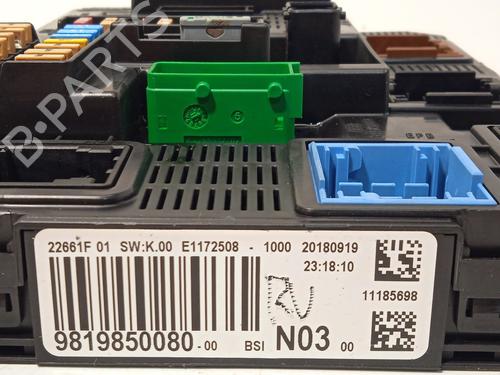 Fuse box PEUGEOT 2008 I (CU_) 1.2 PureTech 82 | BP26209371E1 - Image 4