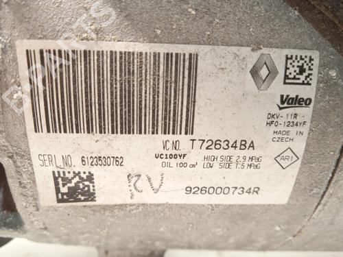 AC compressor RENAULT CLIO IV (BH_) 0.9 TCe 90 (BHNF, BHMA, BHMH, BHJK, BHJR) | BP29156523M34 - Image 6