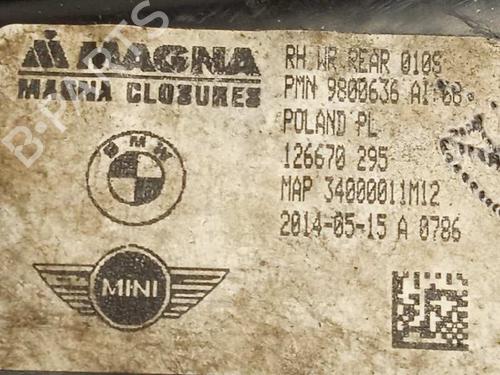 Rear right window mechanism MINI MINI COUNTRYMAN (R60) One D | BP7558142C25 