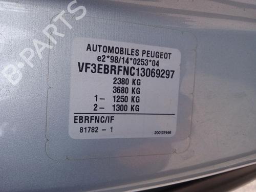 Left mirror PEUGEOT 807 (EB_) 2.0 HDi | BP30393691C26 