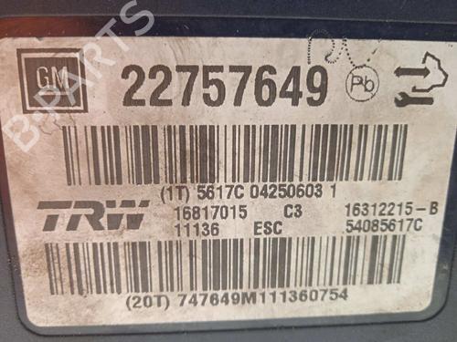 ABS pump OPEL INSIGNIA A (G09) 2.0 CDTI (68) | BP17473313M43 