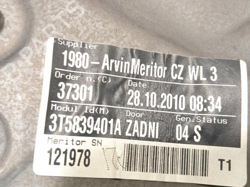 Rear left window mechanism SKODA SUPERB II (3T4) 1.6 TDI | BP21549653C24