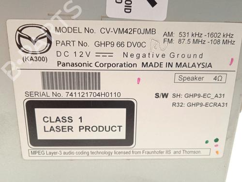 Electronic module MAZDA CX-5 (KE, GH) 2.2 D (KE2FW) | BP28139191M83 