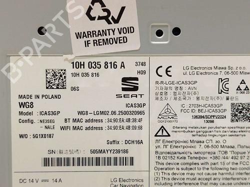 Electronic module CUPRA BORN (K11)  | BP39511947M83  - Image 6