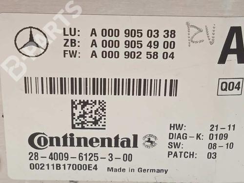Electronic module MERCEDES-BENZ C-CLASS (W204) C 220 CDI (204.002) | BP9366627M83 