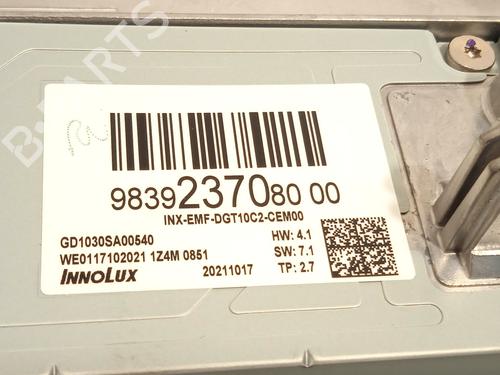 Display monitor DS DS 4 / DS 4 CROSSBACK (NX_) | BP21027569C48