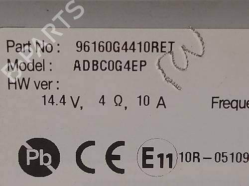 Radio HYUNDAI i30 (PDE, PD, PDEN) 1.0 T-GDI | BP27257591E6 