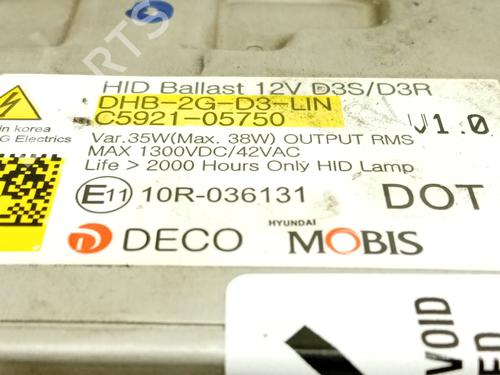 Xenon ballast HYUNDAI SANTA FÉ III (DM, DMA) 2.2 CRDi | BP29333458C53 
