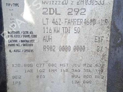 Left headlight VW LT 28-46 II Platform/Chassis (2DC, 2DF, 2DG, 2DL, 2DM)  | BP16767169C28 