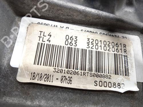 Gearbox RENAULT MEGANE III Hatchback (BZ0/1_, B3_) 1.5 dCi (BZ09, BZ0D, BZ1W, BZ29, BZ14) | BP22132417M3 