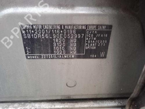 Driver airbag TOYOTA AVENSIS (_T25_) 1.8 VVT-i (ZZT251_, ZZT251R) | BP9438428C9 