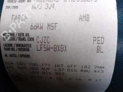 Instrument cluster SKODA FABIA III (NJ3) 1.2 TSI | BP6786211C47 