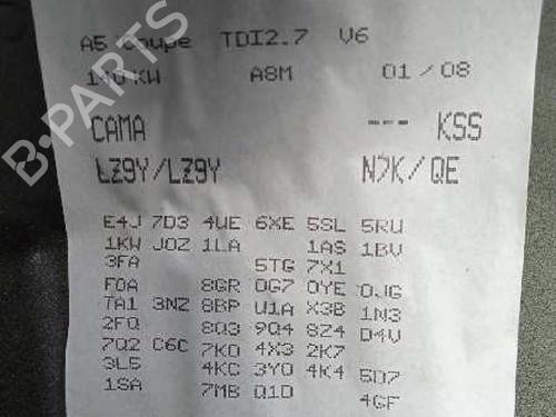 Right rear steering knuckle AUDI A5 (8T3) 2.7 TDI | BP15657737M28 