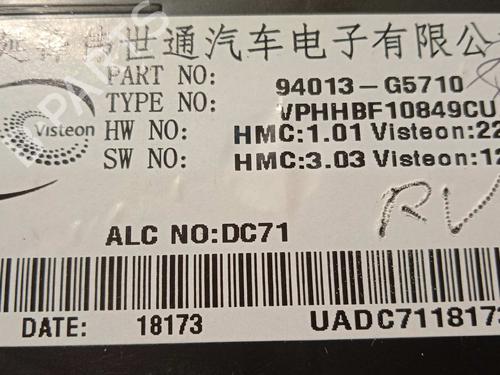 Instrument cluster KIA NIRO I (DE)  | BP17639789C47 