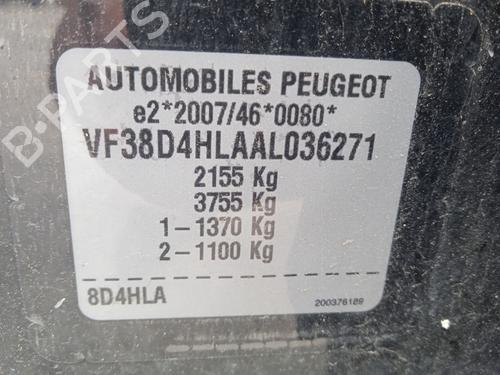 Left sun visor PEUGEOT 508 I (8D_) 2.2 HDi | BP28216450I1  - Image 20