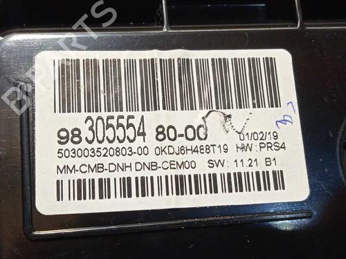 Instrument cluster PEUGEOT 3008 II SUV (MC_, MR_, MJ_, M4_)  | BP13215538C47 