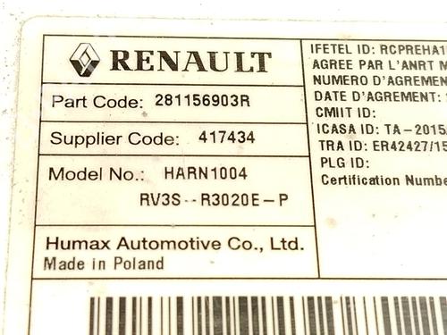 Radio RENAULT KANGOO Express (FW0/1_) 1.5 dCi 75 (FW07, FW10, FW04) | BP30831295E6