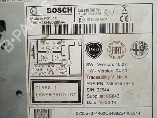 Radio LANCIA YPSILON (312_)  | BP8236219E6 