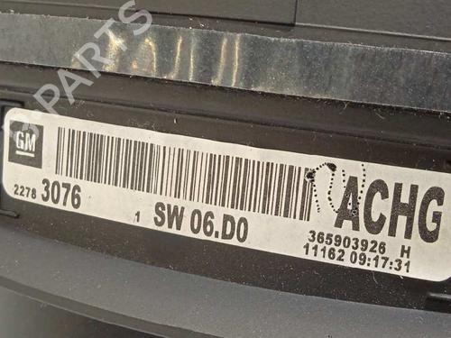 Instrument cluster OPEL INSIGNIA A (G09) 2.0 CDTI (68) | BP15414507C47 