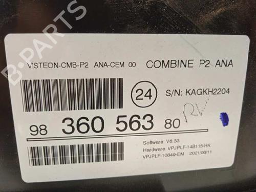 Instrument cluster PEUGEOT 208 II (UB_, UP_, UW_, UJ_)  | BP13054209C47 