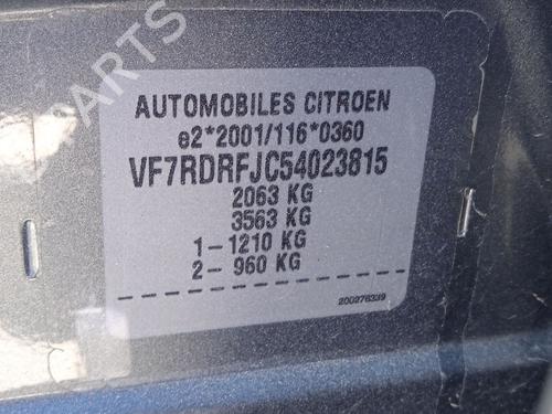ECU airbags CITROËN C5 III (RD_) 2.0 16V (RDRFJC, RDRFJF) | BP26235548M53 