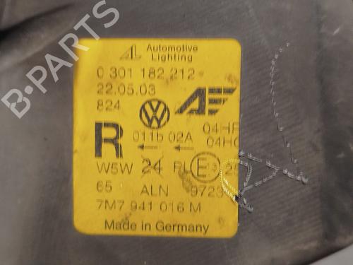 Right headlight SEAT ALHAMBRA (7V8, 7V9) 1.9 TDI | BP27677217C29 