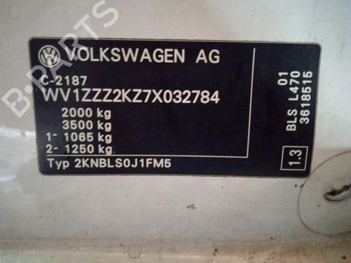 Front bumper reinforcement VW CADDY III Box Body/MPV (2KA, 2KH, 2CA, 2CH) | BP19272935C109