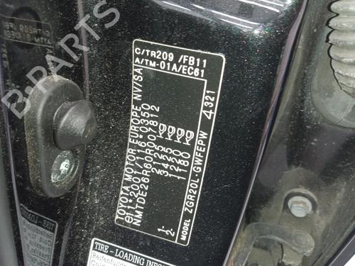 Left front window switch TOYOTA VERSO (_R2_) 1.6 (ZGR20_, ZGR20R) | BP34053775I27 - Image 28