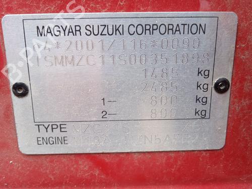 Engine SUZUKI SWIFT III (MZ, EZ) 1.3 (RS413, ZC11S) | BP21027685M1 