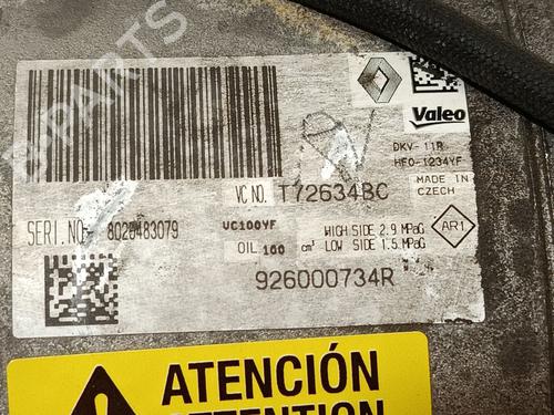 AC compressor RENAULT CAPTUR I (J5_, H5_) 1.2 TCe 120 | BP36014618M34  - Image 6