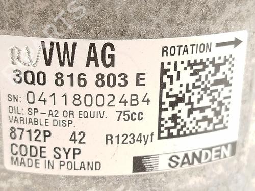 AC compressor CUPRA LEON Sportstourer (KL8, KU8, KUD) 1.5 eTSI | BP33796208M34  - Image 5