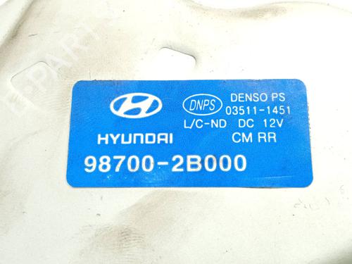 Rear wiper motor HYUNDAI SANTA FÉ II (CM) 2.2 CRDi | BP29472241M102 