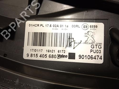 Left headlight PEUGEOT 2008 I (CU_) 1.2 THP 110 / PureTech 110 | BP23256763C28  - Image 6