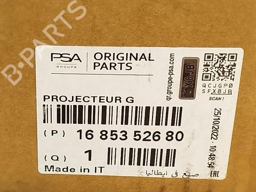 Left headlight PEUGEOT 208 I (CA_, CC_)  | BP29178537C28 