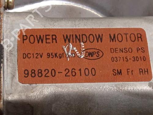 Front right window mechanism HYUNDAI SANTA FÉ I (SM) 2.0 CRDi | BP12113991C23 