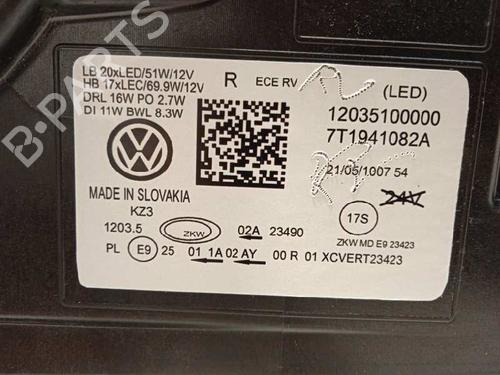 Right headlight VW MULTIVAN T7 (STM, STN) 1.4 eHybrid | BP26207720C29 