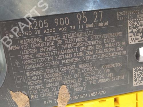 ECU airbags MERCEDES-BENZ C-CLASS Coupe (C205) C 300 (205.348) | BP17207332M53 