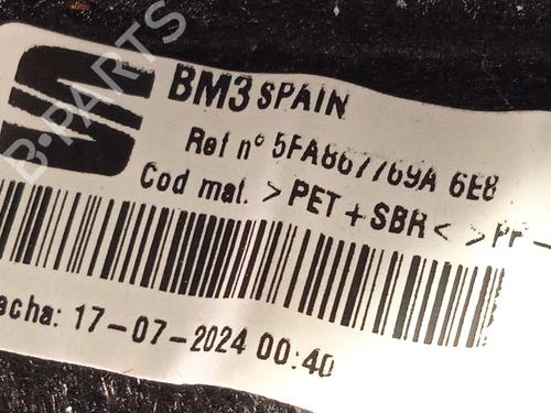 Rear parcel shelf SEAT LEON (KL1, KLG) 2.0 TDI | BP29626983C85