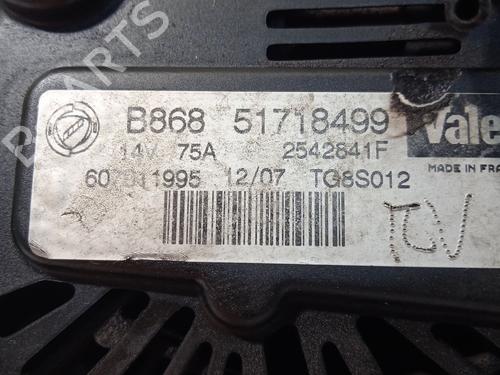 Alternator LANCIA YPSILON (843_) 1.3 D Multijet (843.AXE11, 843.AXE1A) | BP30168165M7
