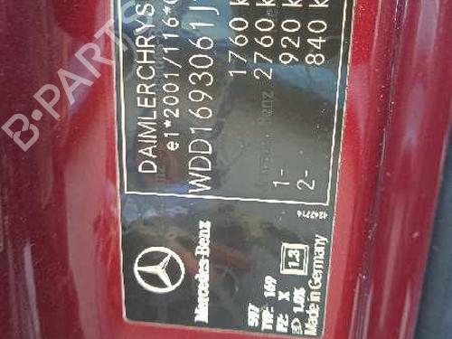 Right front fenders MERCEDES-BENZ A-CLASS (W169) A 160 CDI (169.006, 169.306) | BP10151997C42 