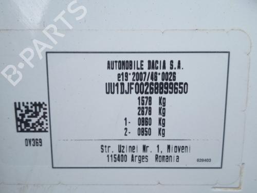 Right sun visor DACIA SANDERO III 1.0 SCe 65 | BP22193515I2 